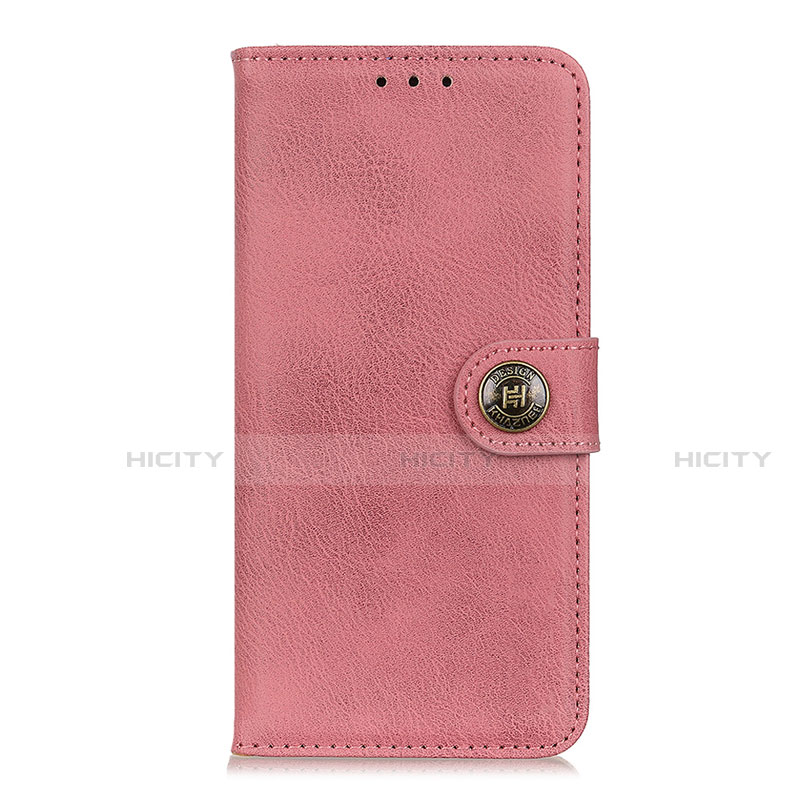 Handytasche Stand Schutzhülle Flip Leder Hülle für Oppo Reno4 F Rosa