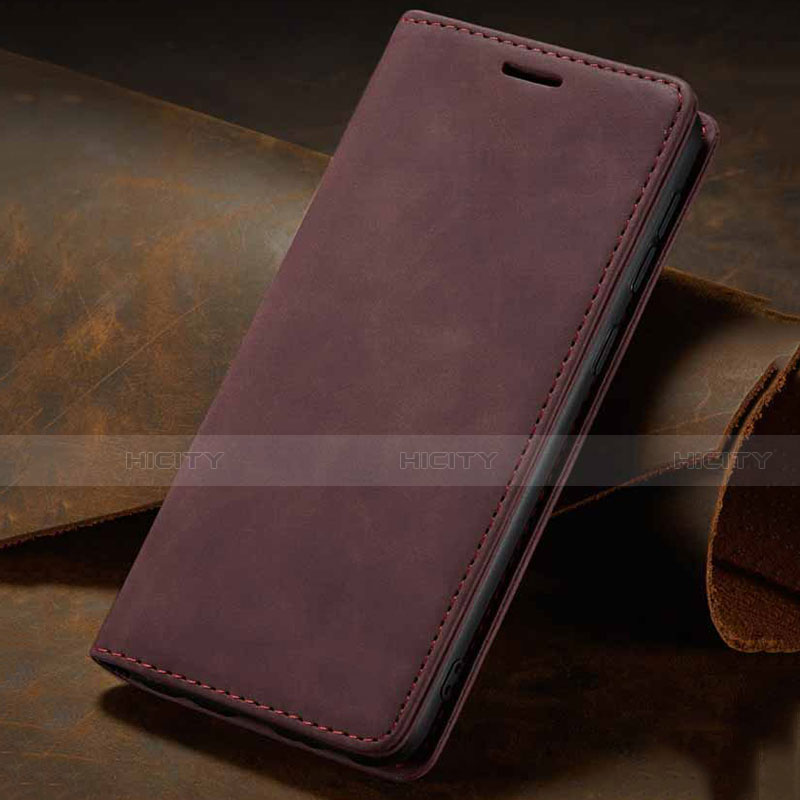 Handytasche Stand Schutzhülle Flip Leder Hülle für Samsung Galaxy M21 groß