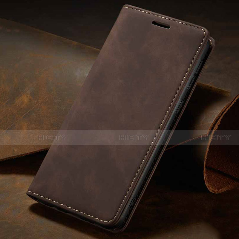 Handytasche Stand Schutzhülle Flip Leder Hülle für Samsung Galaxy M21 groß