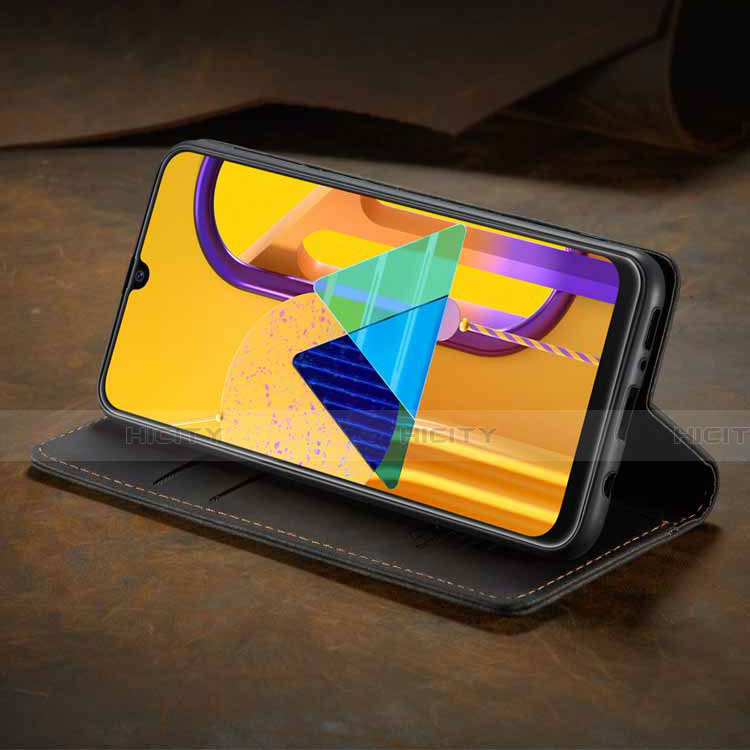 Handytasche Stand Schutzhülle Flip Leder Hülle für Samsung Galaxy M21 groß