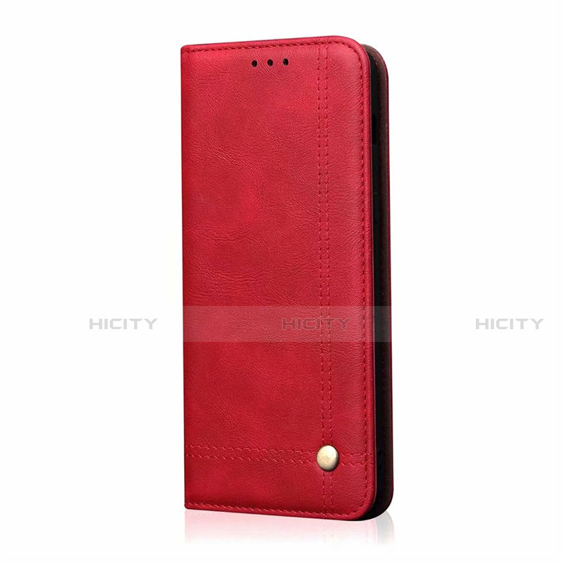 Handytasche Stand Schutzhülle Flip Leder Hülle für Samsung Galaxy M21s Rot