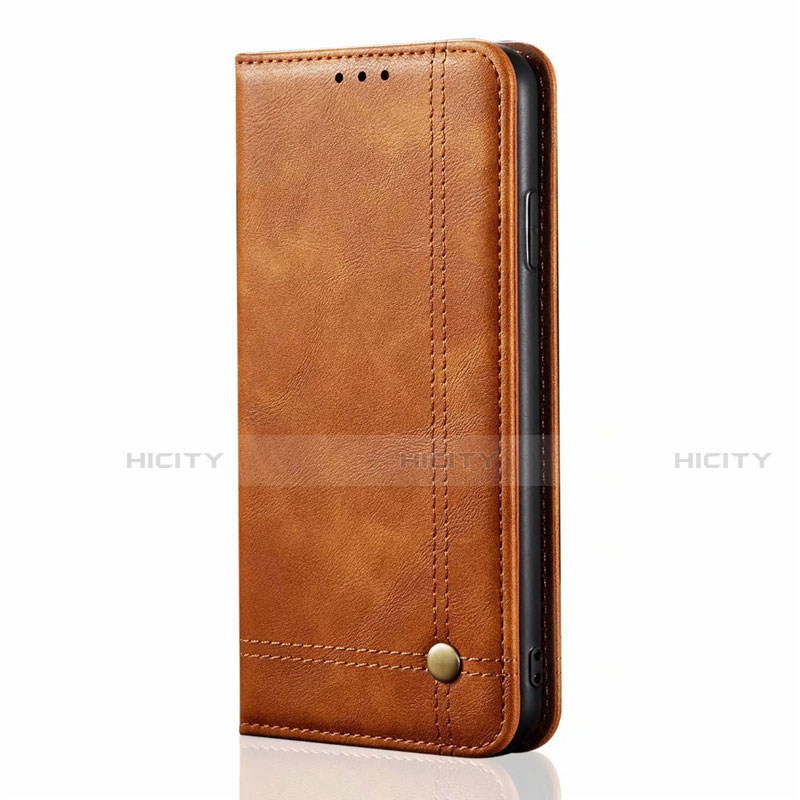 Handytasche Stand Schutzhülle Flip Leder Hülle für Samsung Galaxy M31 Orange Plus