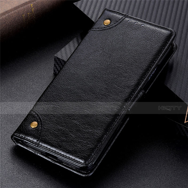 Handytasche Stand Schutzhülle Flip Leder Hülle für Samsung Galaxy M31s Schwarz