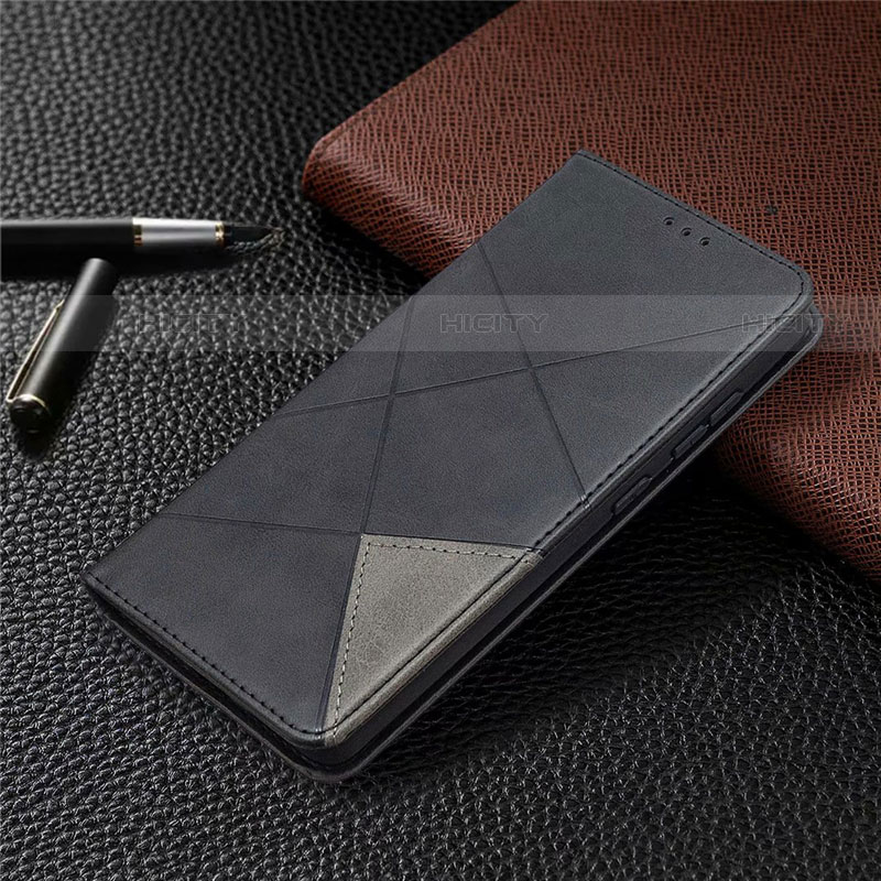 Handytasche Stand Schutzhülle Flip Leder Hülle für Samsung Galaxy S20 FE 5G Schwarz