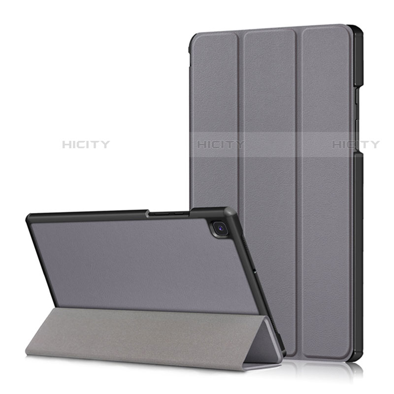 Handytasche Stand Schutzhülle Flip Leder Hülle für Samsung Galaxy Tab A7 Wi-Fi 10.4 SM-T500 Grau