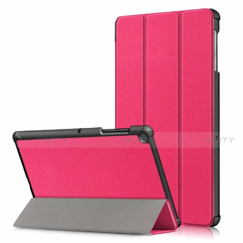 Handytasche Stand Schutzhülle Flip Leder Hülle für Samsung Galaxy Tab S5e Wi-Fi 10.5 SM-T720 Pink