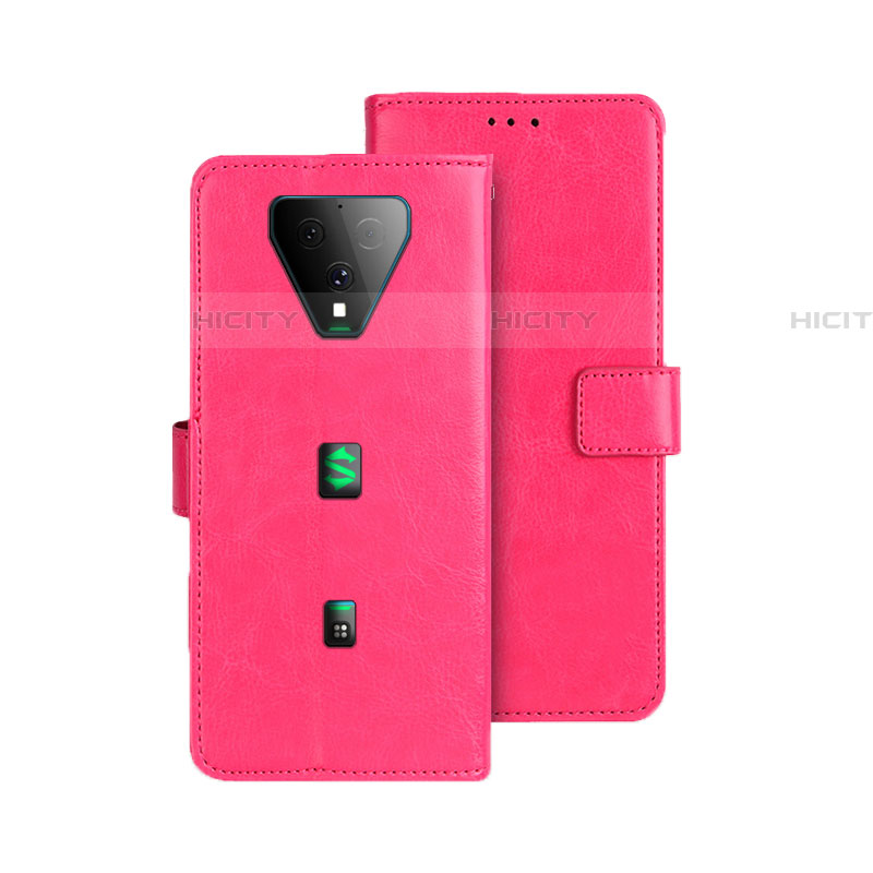 Handytasche Stand Schutzhülle Flip Leder Hülle für Xiaomi Black Shark 3 Pink Plus