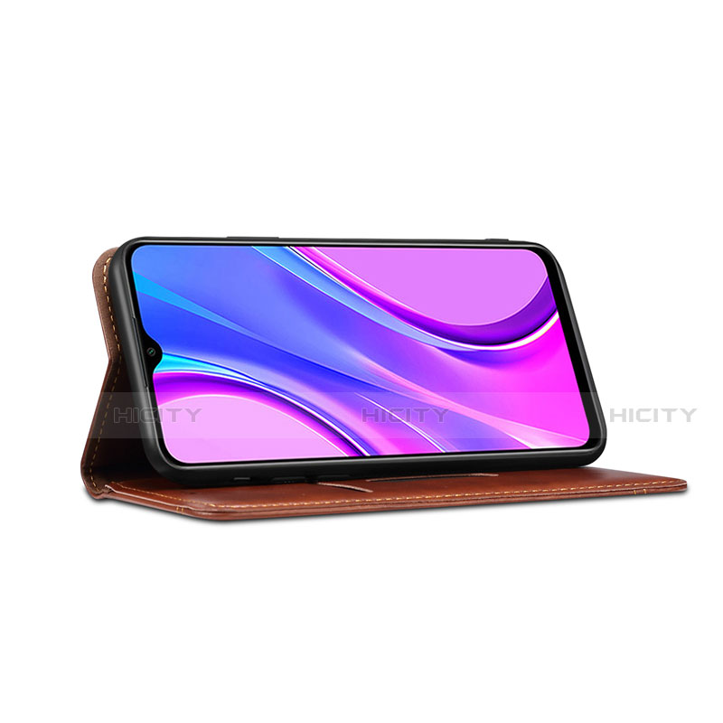 Handytasche Stand Schutzhülle Flip Leder Hülle für Xiaomi Redmi 9 India