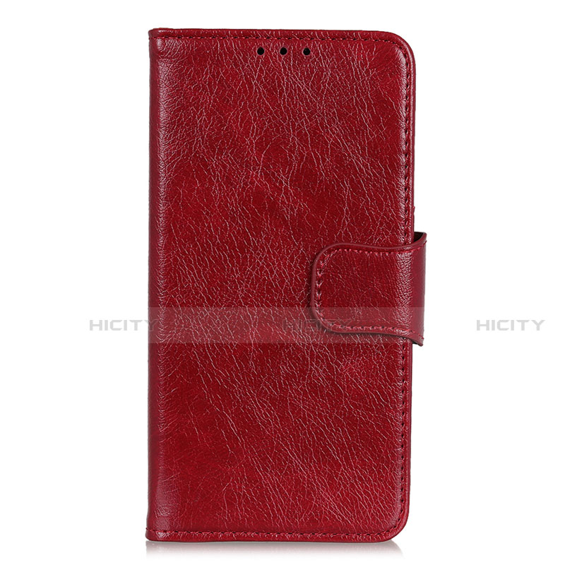 Handytasche Stand Schutzhülle Flip Leder Hülle für Xiaomi Redmi Note 9 Pro Max Fuchsie