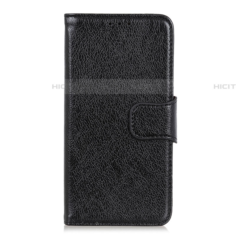 Handytasche Stand Schutzhülle Flip Leder Hülle für Xiaomi Redmi Note 9S Schwarz