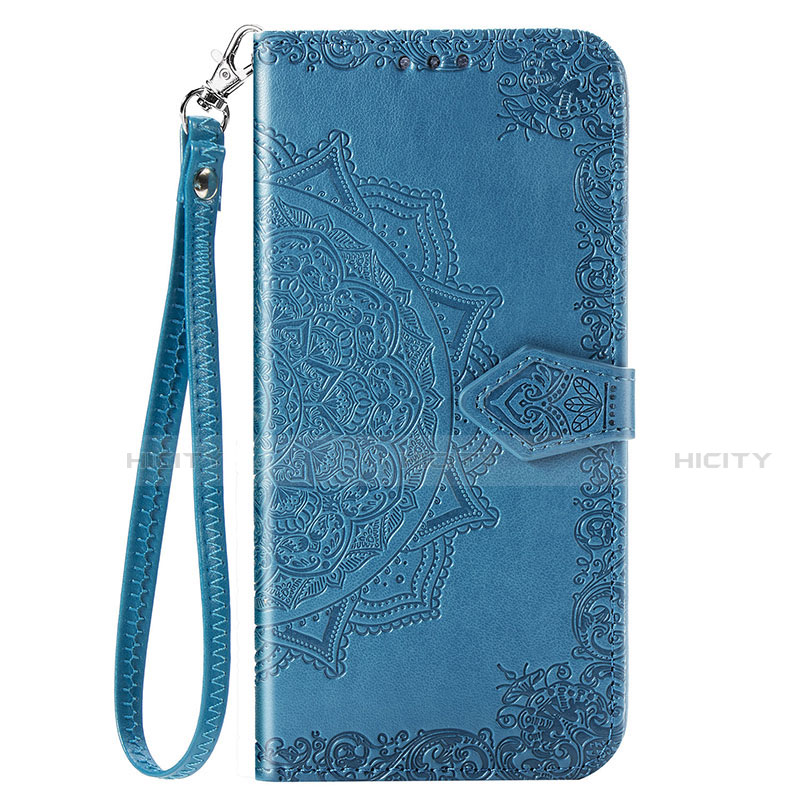 Handytasche Stand Schutzhülle Flip Leder Hülle G01 für Xiaomi Redmi 10X 4G Blau