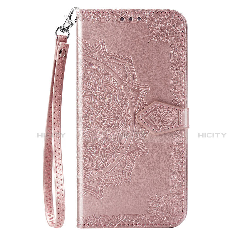 Handytasche Stand Schutzhülle Flip Leder Hülle G01 für Xiaomi Redmi 10X 4G Rosegold