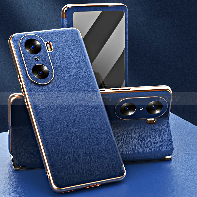 Handytasche Stand Schutzhülle Flip Leder Hülle GS1 für Huawei Honor 60 Pro 5G groß