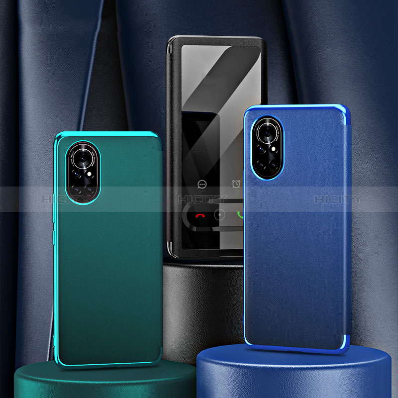 Handytasche Stand Schutzhülle Flip Leder Hülle GS1 für Huawei Honor V40 5G groß