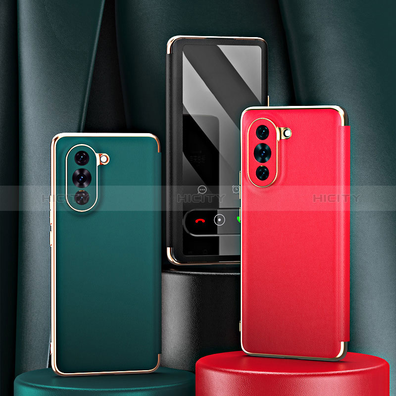 Handytasche Stand Schutzhülle Flip Leder Hülle GS1 für Huawei Nova 10