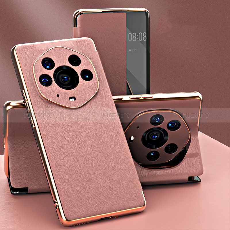 Handytasche Stand Schutzhülle Flip Leder Hülle GS2 für Huawei Honor Magic3 Pro+ Plus 5G Rosegold