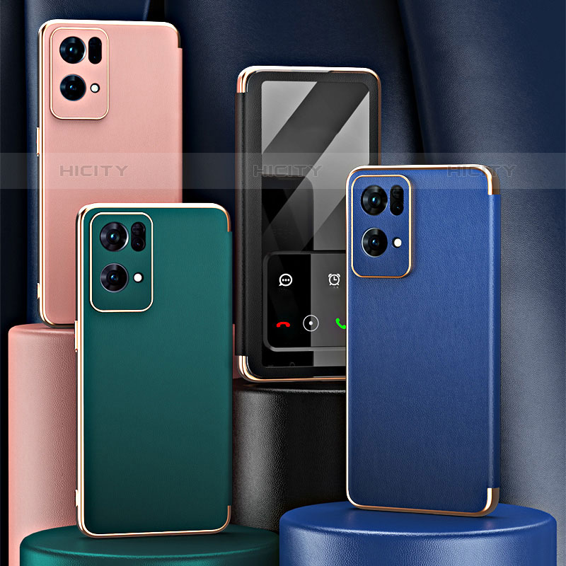 Handytasche Stand Schutzhülle Flip Leder Hülle GS2 für Oppo Reno7 Pro 5G