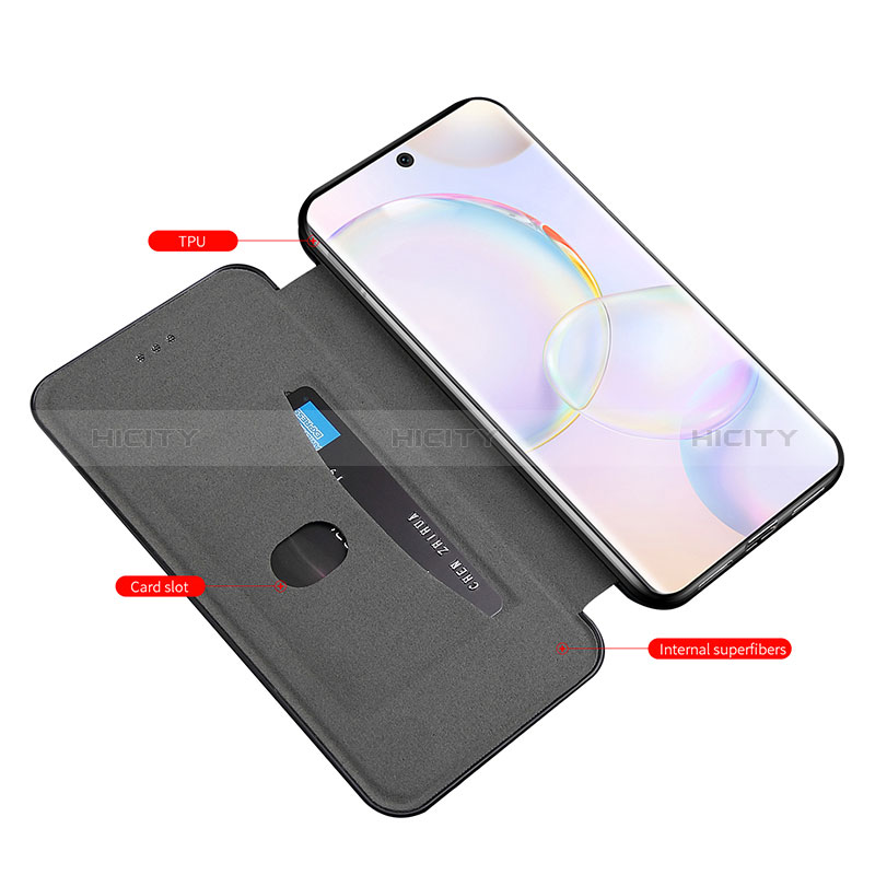 Handytasche Stand Schutzhülle Flip Leder Hülle H01D für Huawei Nova 9