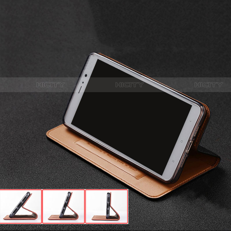 Handytasche Stand Schutzhülle Flip Leder Hülle H01P für Motorola Moto G Play Gen 2