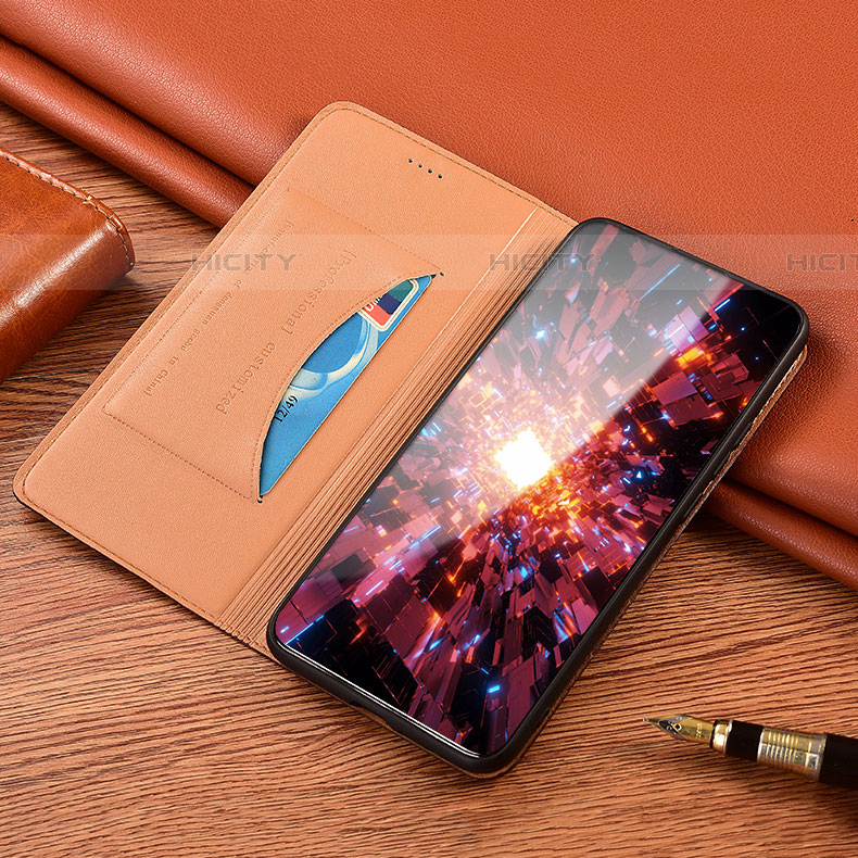Handytasche Stand Schutzhülle Flip Leder Hülle H01P für Samsung Galaxy A52 4G