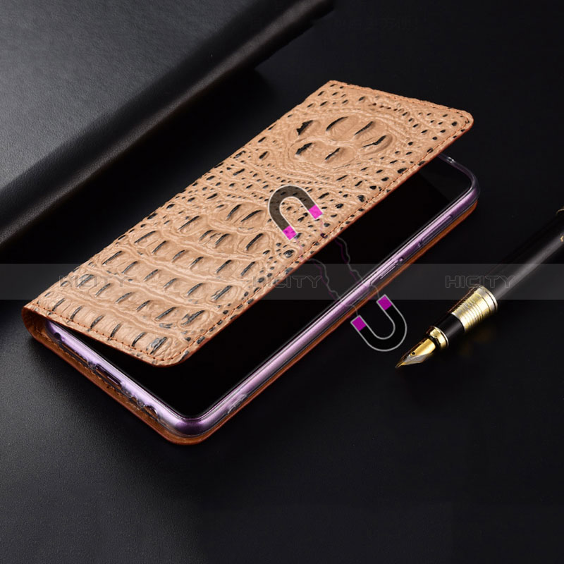 Handytasche Stand Schutzhülle Flip Leder Hülle H01P für Xiaomi Redmi Note 9 groß
