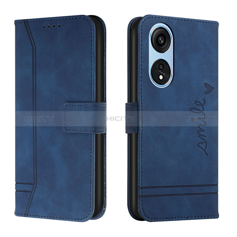 Handytasche Stand Schutzhülle Flip Leder Hülle H01X für Huawei Honor X5 Plus Blau Plus