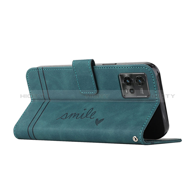 Handytasche Stand Schutzhülle Flip Leder Hülle H01X für Motorola Moto G72