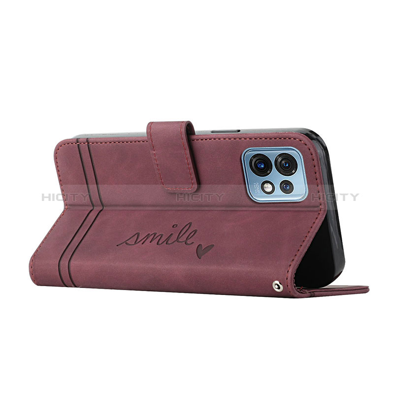 Handytasche Stand Schutzhülle Flip Leder Hülle H01X für Motorola Moto X40 5G