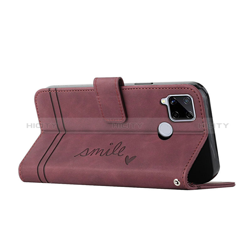 Handytasche Stand Schutzhülle Flip Leder Hülle H01X für Realme C25