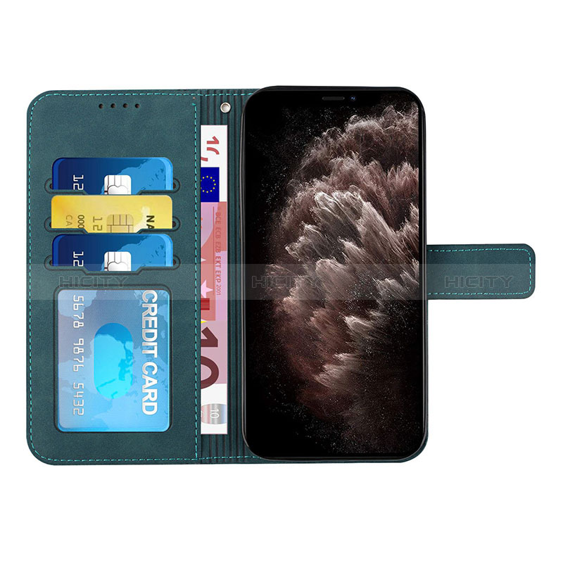 Handytasche Stand Schutzhülle Flip Leder Hülle H01X für Sony Xperia 1 III groß