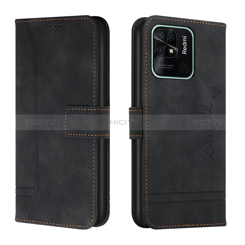 Handytasche Stand Schutzhülle Flip Leder Hülle H01X für Xiaomi Redmi 10 India