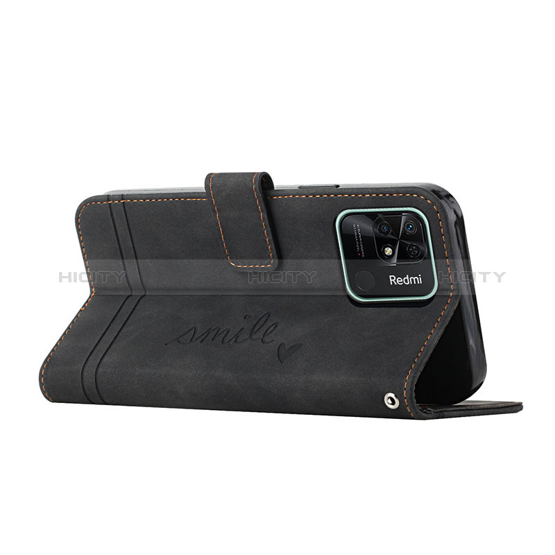 Handytasche Stand Schutzhülle Flip Leder Hülle H01X für Xiaomi Redmi 10 India groß