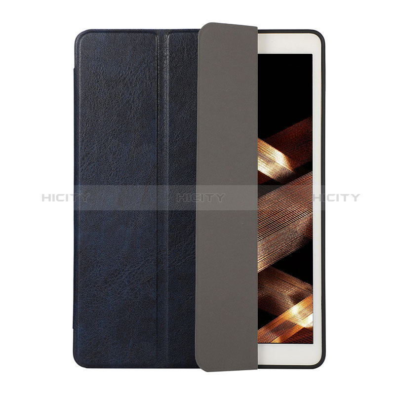 Handytasche Stand Schutzhülle Flip Leder Hülle H02 für Apple iPad 10.2 (2019) Blau Plus