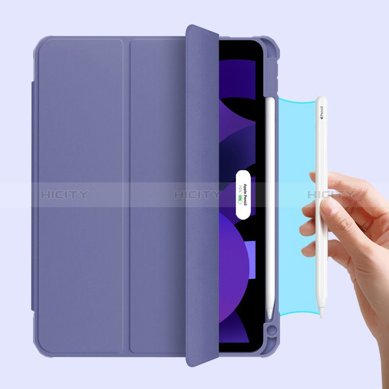 Handytasche Stand Schutzhülle Flip Leder Hülle H02 für Apple iPad Air 5 10.9 (2022) groß