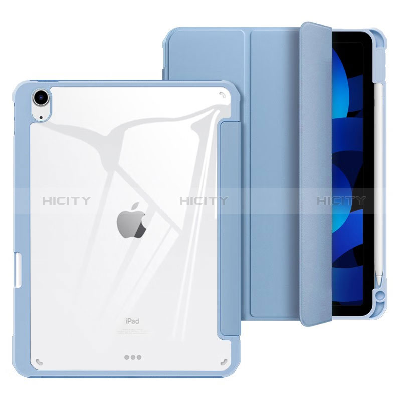 Handytasche Stand Schutzhülle Flip Leder Hülle H02 für Apple iPad Air 5 10.9 (2022) groß