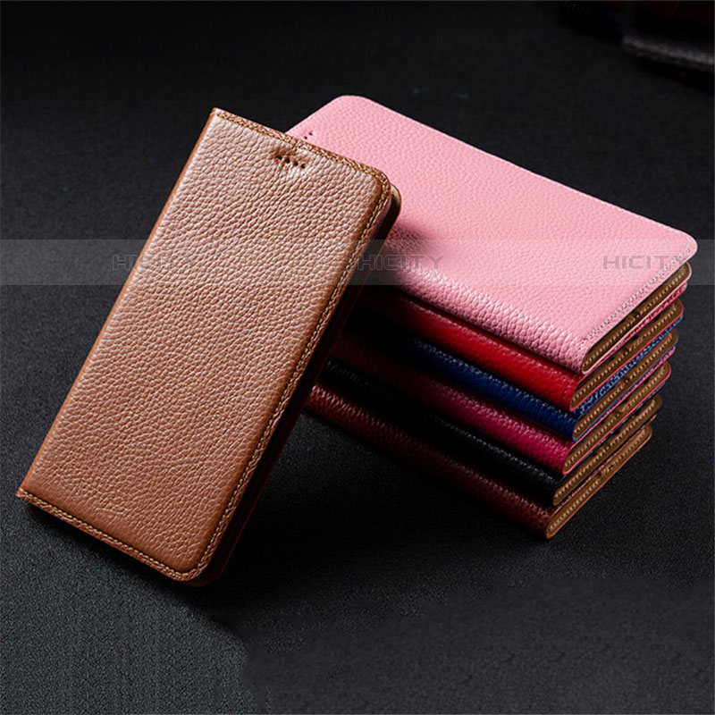 Handytasche Stand Schutzhülle Flip Leder Hülle H02P für Motorola Moto Edge 30 Ultra 5G groß