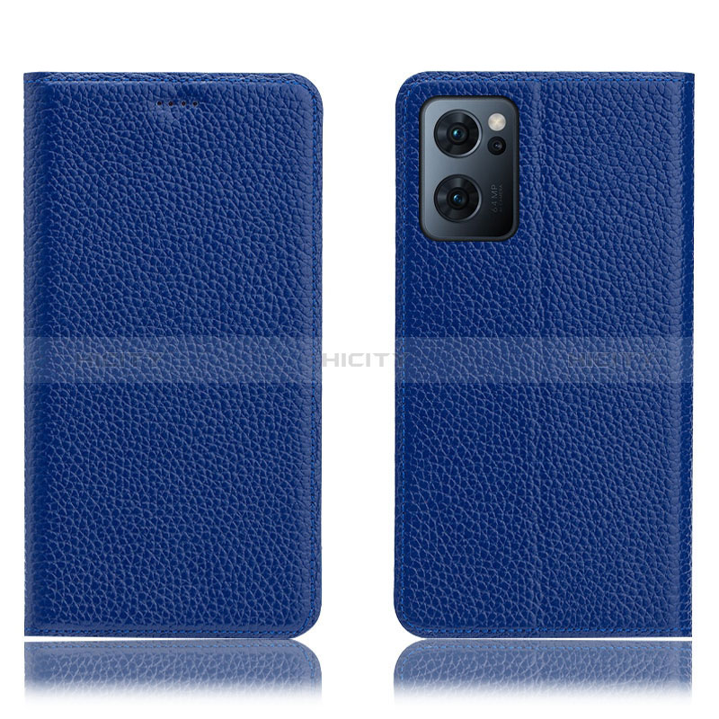 Handytasche Stand Schutzhülle Flip Leder Hülle H02P für OnePlus Nord CE 2 5G Blau Plus