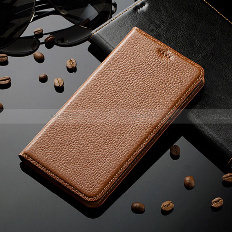 Handytasche Stand Schutzhülle Flip Leder Hülle H02P für Samsung Galaxy A23 4G groß