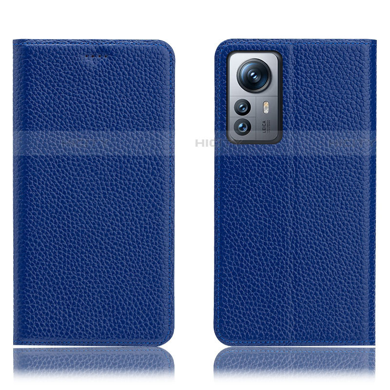 Handytasche Stand Schutzhülle Flip Leder Hülle H02P für Xiaomi Mi 12 Lite 5G Blau