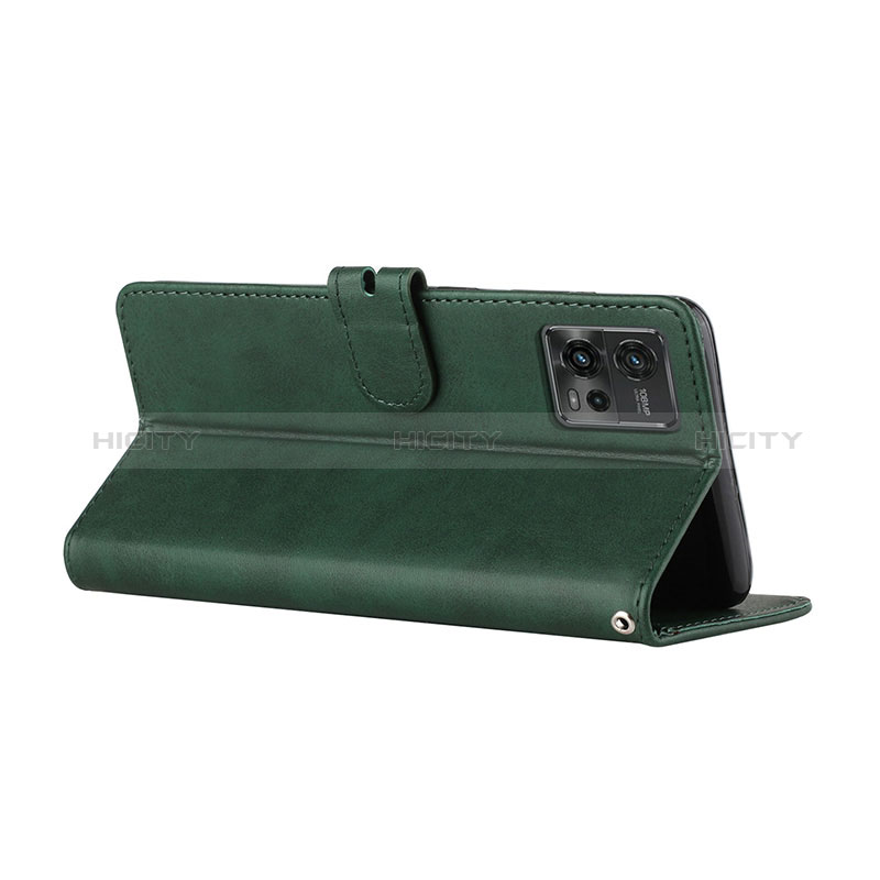 Handytasche Stand Schutzhülle Flip Leder Hülle H02X für Motorola Moto G72