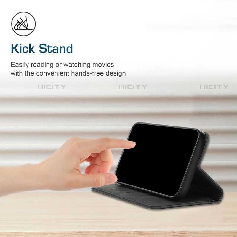 Handytasche Stand Schutzhülle Flip Leder Hülle H02X für Nothing Phone 1