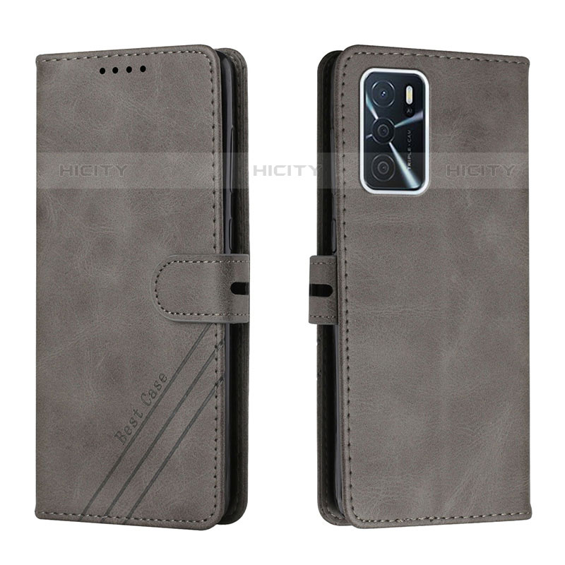 Handytasche Stand Schutzhülle Flip Leder Hülle H02X für Oppo A53s 5G