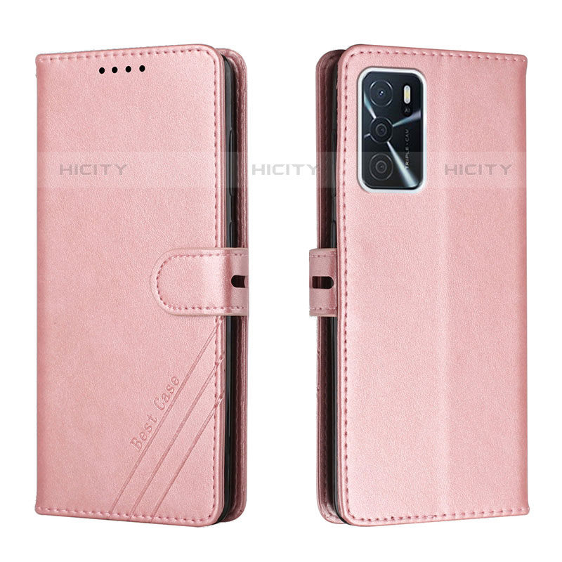 Handytasche Stand Schutzhülle Flip Leder Hülle H02X für Oppo A53s 5G groß