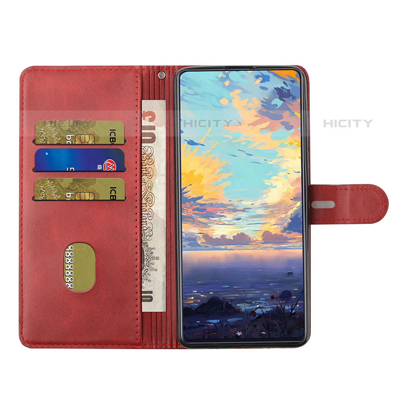 Handytasche Stand Schutzhülle Flip Leder Hülle H02X für Oppo A55 5G groß