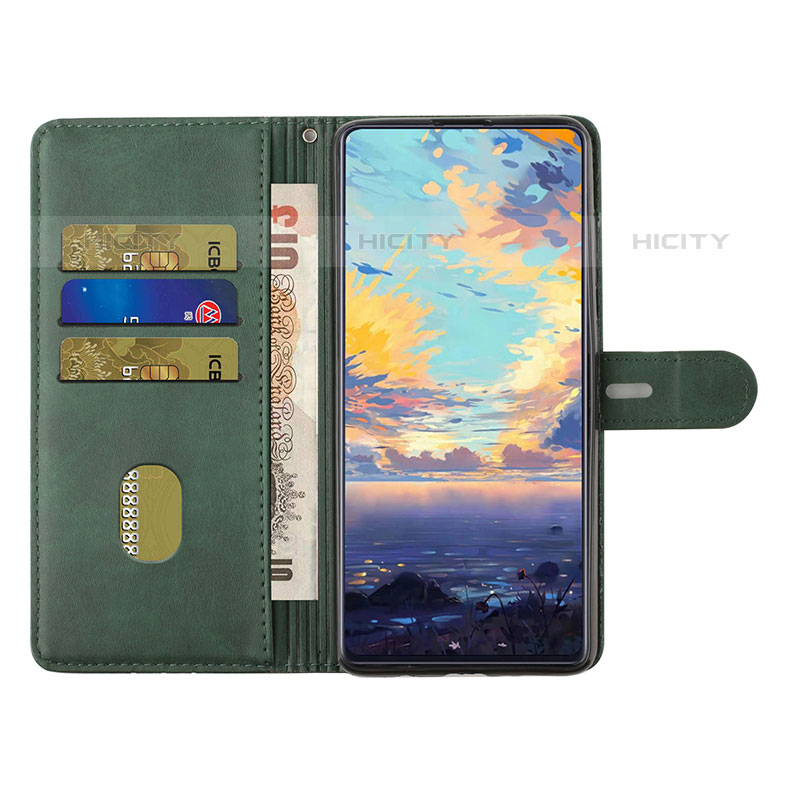 Handytasche Stand Schutzhülle Flip Leder Hülle H02X für Oppo A95 5G