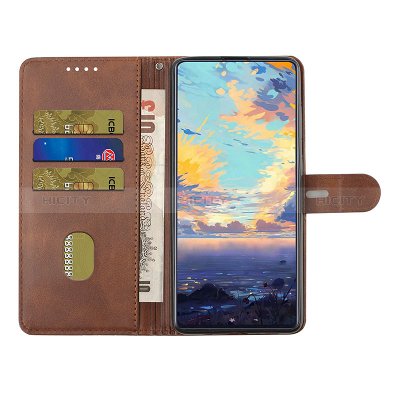 Handytasche Stand Schutzhülle Flip Leder Hülle H02X für Realme 10 Pro 5G