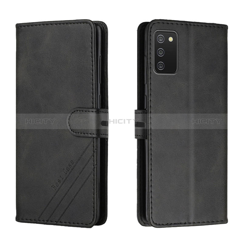 Handytasche Stand Schutzhülle Flip Leder Hülle H02X für Samsung Galaxy A02s