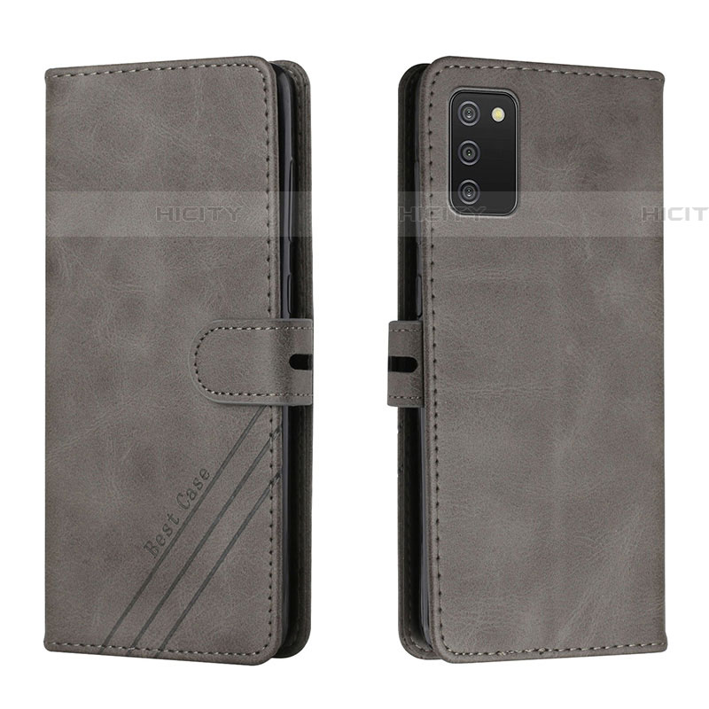 Handytasche Stand Schutzhülle Flip Leder Hülle H02X für Samsung Galaxy A03s