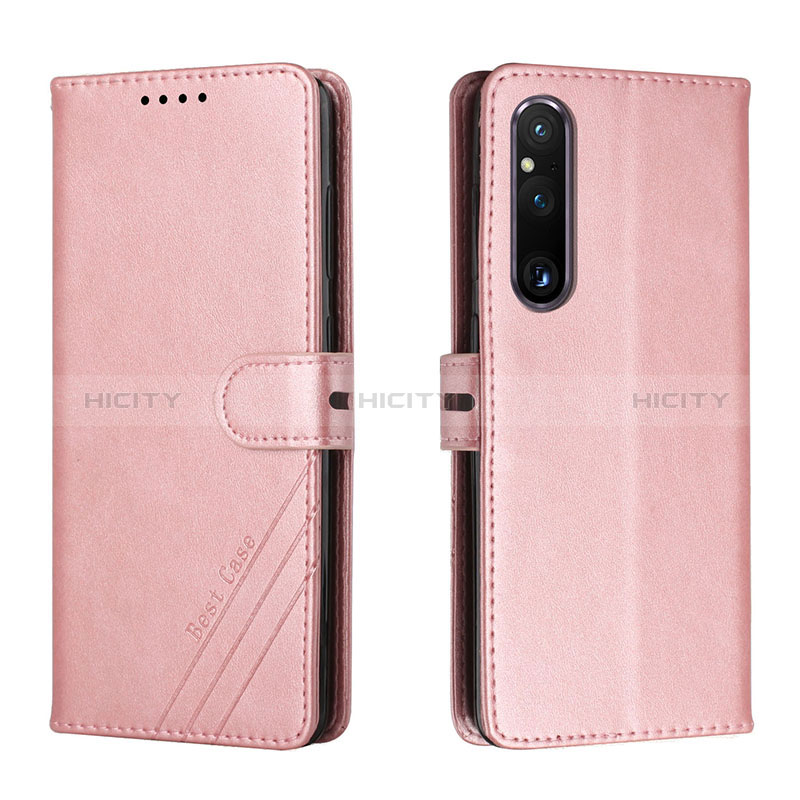 Handytasche Stand Schutzhülle Flip Leder Hülle H02X für Sony Xperia 1 V