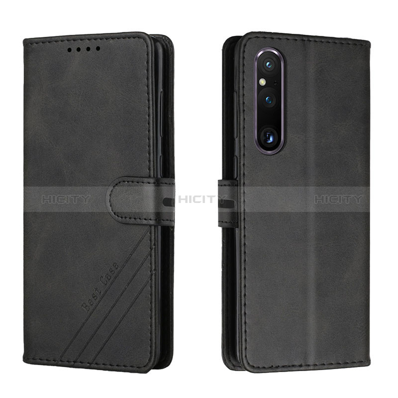 Handytasche Stand Schutzhülle Flip Leder Hülle H02X für Sony Xperia 1 V